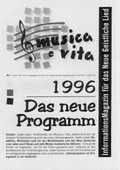 MeV-Magazin Cover 1/1996