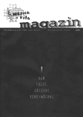 MeV-Magazin Cover 4/2001